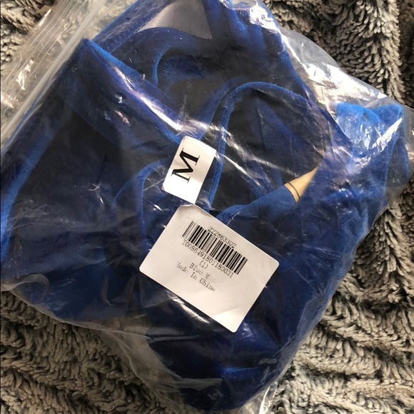Royal Blue Velvet Bikini💙 - Picture 7 of 7